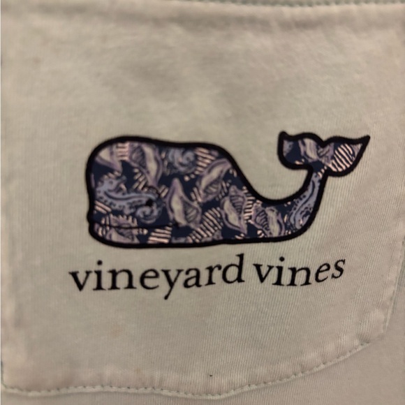 Vineyard Vines Men's Short-Sleeve Pocket Tee Light Mint size small - Picture 3 of 6